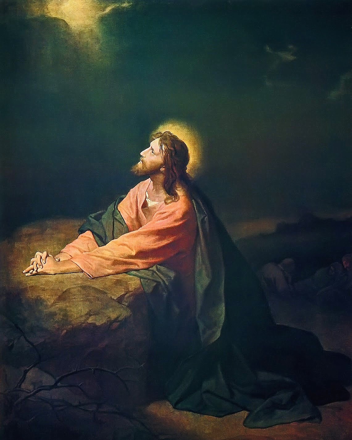 Heinrich Hofmann - Christ in Gethsemane