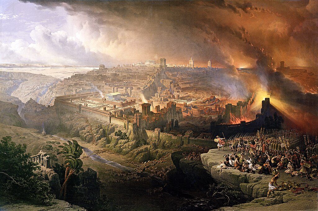 David Roberts - The Siege and Destruction of Jerusalem by the Romans Under the Command of Titus, A.D. 70