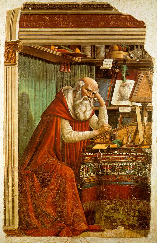 Domenico Ghirlandaio, St. Jerome in His Study