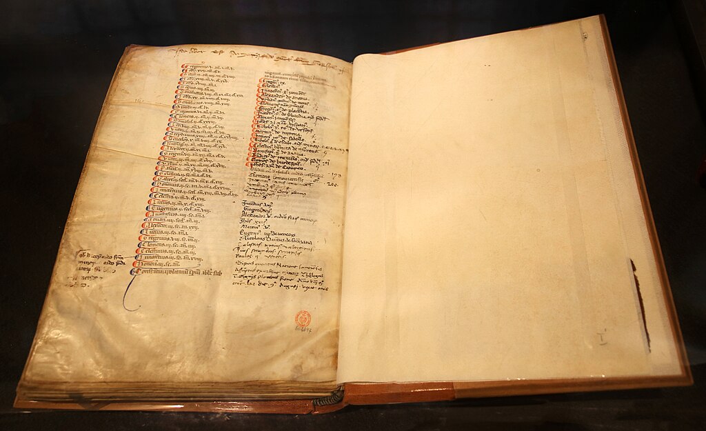Papias, vocabulary, 13th century (bml, pl. 27 sin. 3) - Laurentian Library